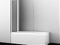 WasserKRAFT Leine 35P02-110WHITE Fixed Стеклянная шторка для душа